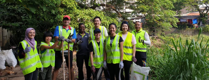 Friends of Sungai Klang Mid Valley Weekly Gotong Royong No. 10 of 2019