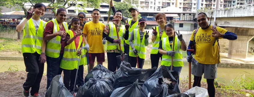 Friends of Sungai Klang Mid Valley Weekly Gotong Royong No. 20 of 2019