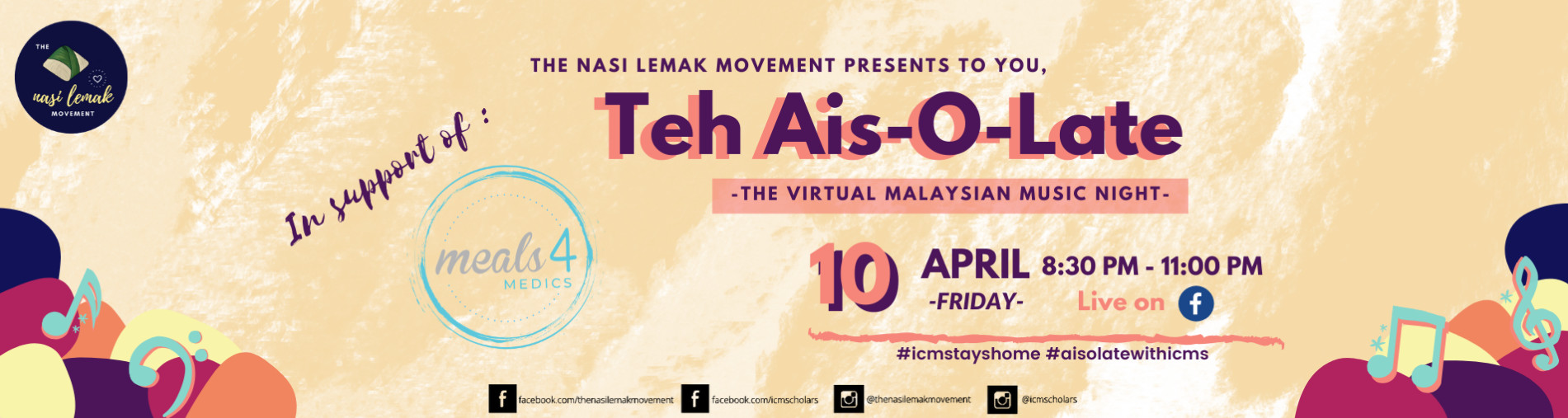 Teh Ais-O-Late Festival: Fundraising for Meals4Medics