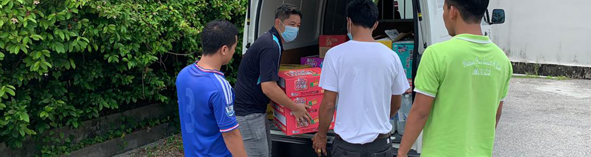 Food Aid for Burmese Refugees in Sitiawan