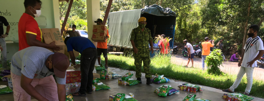 Transporting Food Aid for Orang Asli in Johor