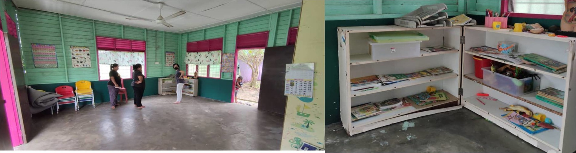 Equipping a Kids' Learning Centre @ Kg Orang Asli Kuang
