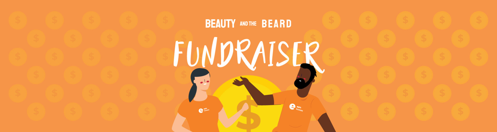 Beauty and The Beard Fundraiser Booster by Wei En