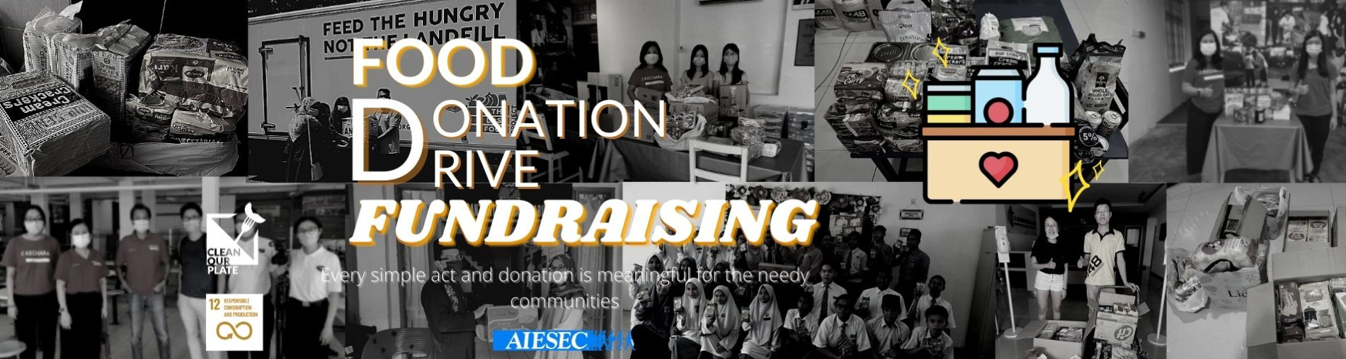 Food Donation Drive Fundraising Sub-campaign