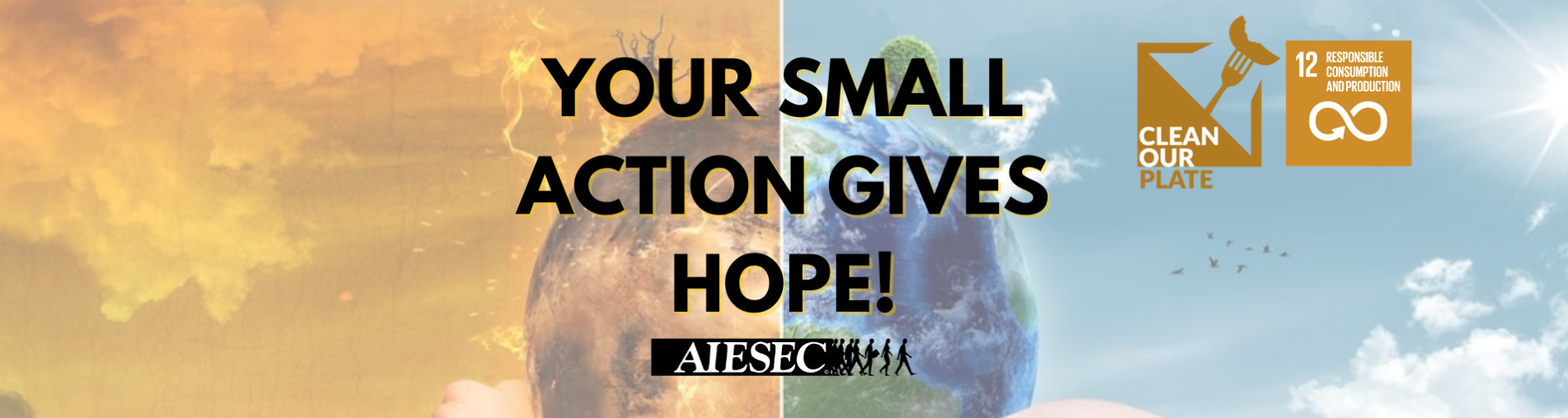 Your Small  Action Gives Hope!