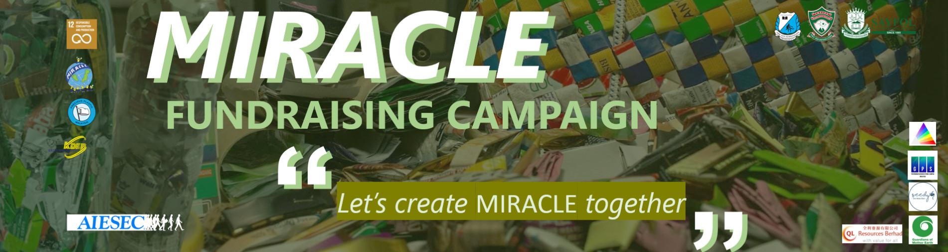 Zero Waste Miracle Fundraising  Campaign