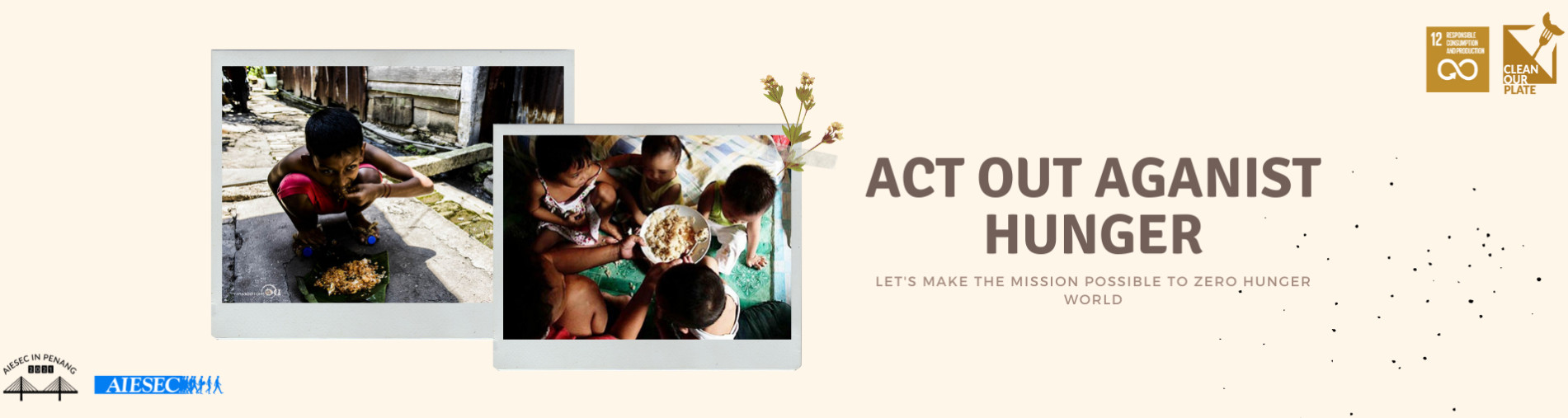 Act out against hunger