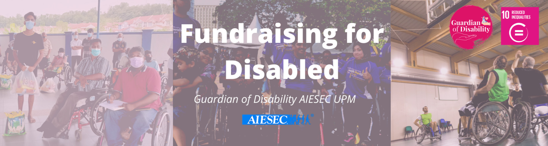 Fundraising for disabled