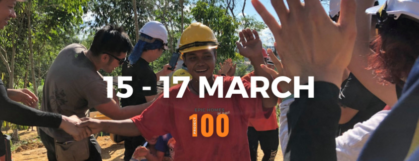 Build an Epic Home on 15th - 17th March