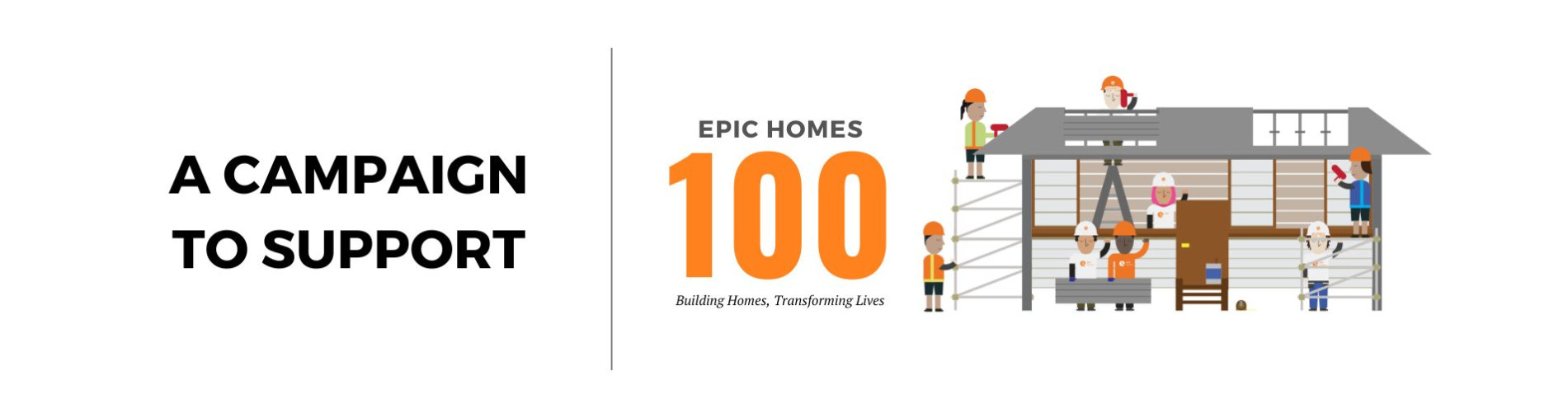 Help us build 100 homes!