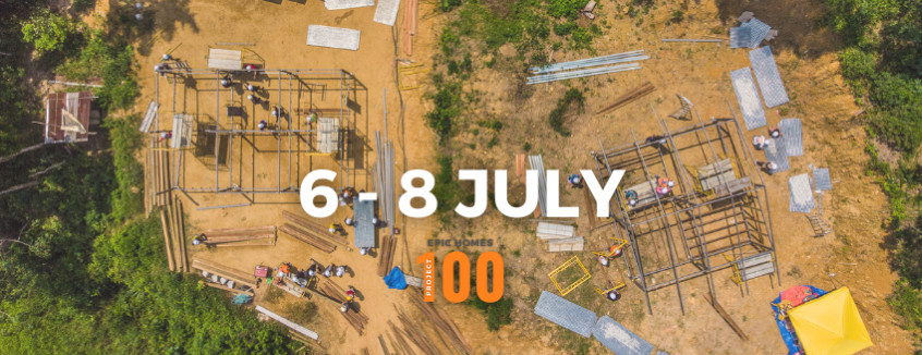 Build EPIC Homes on 6th - 8th July