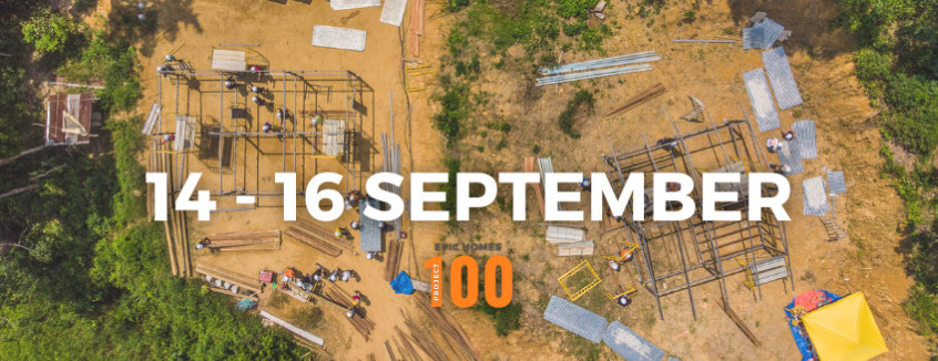 Build EPIC Homes on 14th - 16th September 