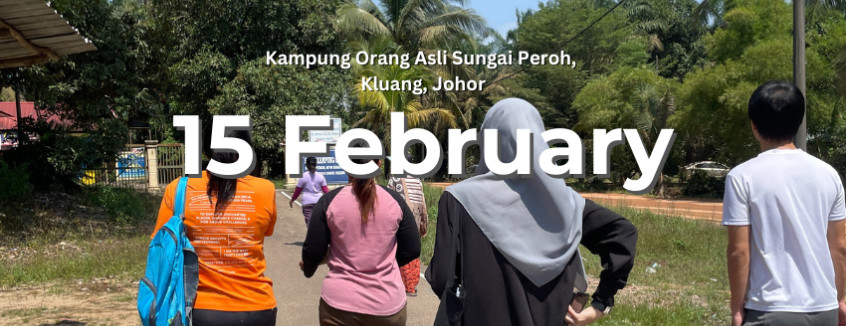 Mapping Kampung Orang Asli Sungai Peroh - Kahang, Johor