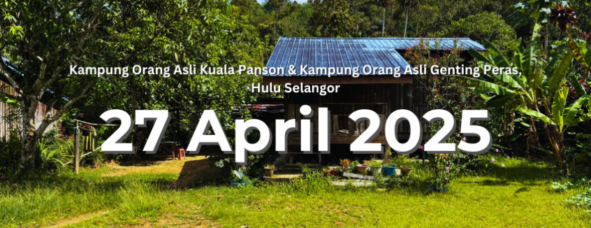 Mapping Kampung Orang Asli Kuala Panson & Kampung Orang Asli Genting Peras