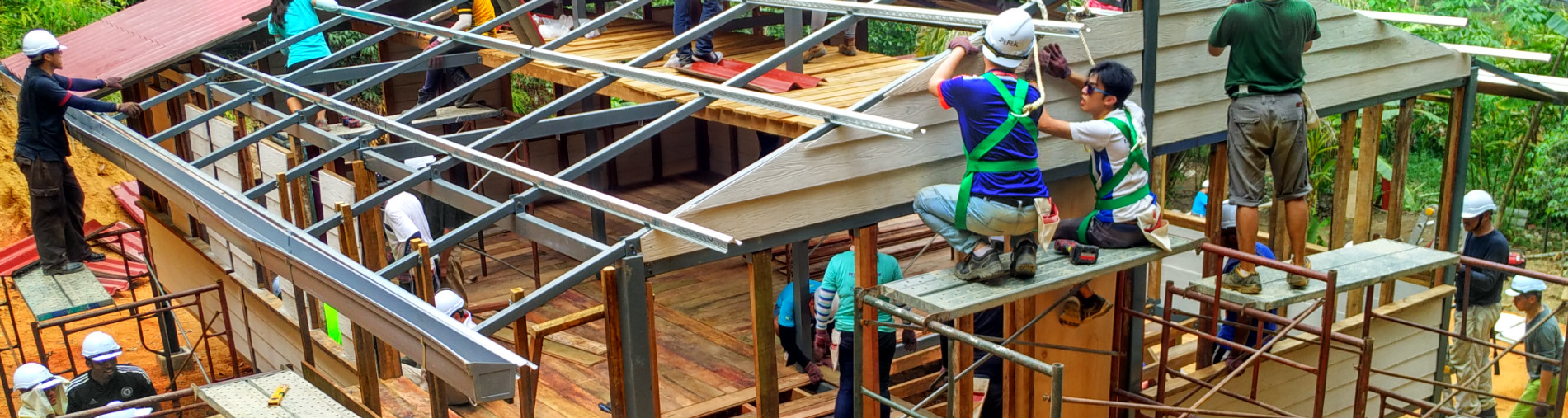 Building a Home for an Orang Asli Family