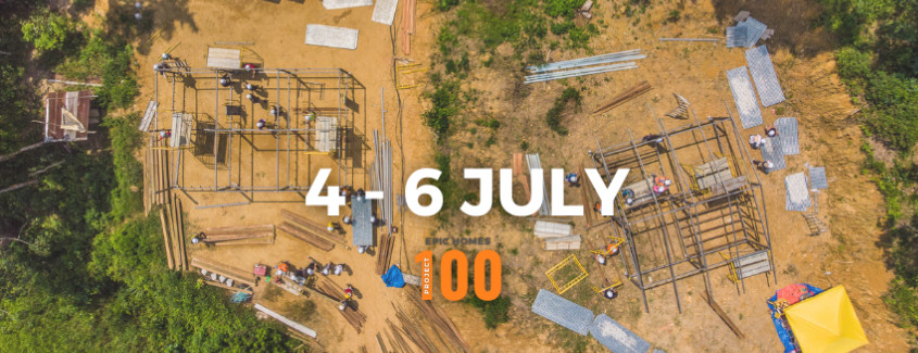 Build EPIC Homes on 4th - 6th July