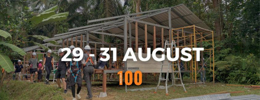 Build EPIC Homes on 29th - 31st August