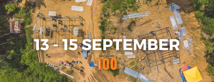 Build EPIC Homes on 13th - 15th September