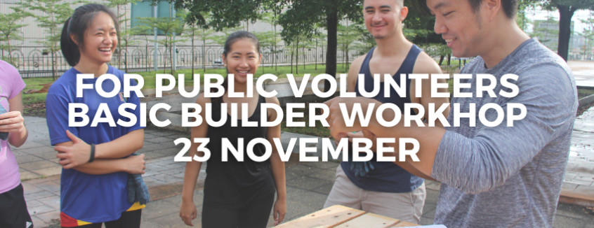 23 November Basic Builder Workshop 