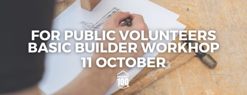 11 October Basic Builder Workshop 