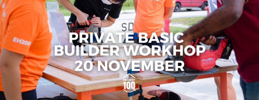 20 November Basic Builder Workshop 