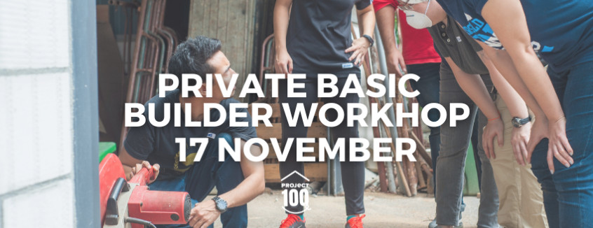 17 November Basic Builder Workshop 