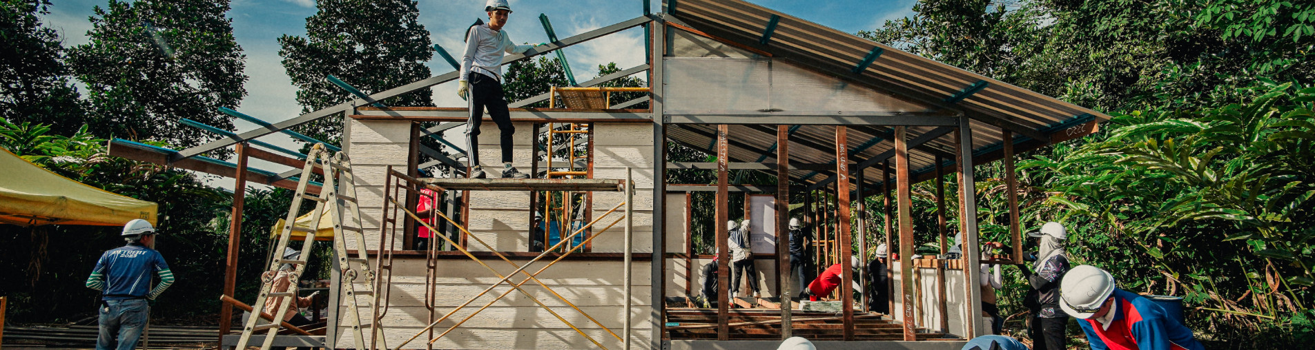 Donate to help raise money to build homes for the in need 