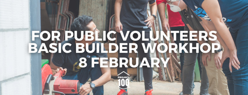 8 February Basic Builder Workshop 