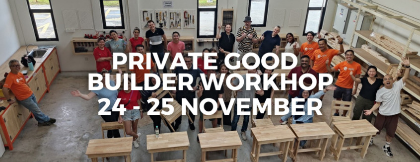 24 - 25 November Good Builder Workshop 