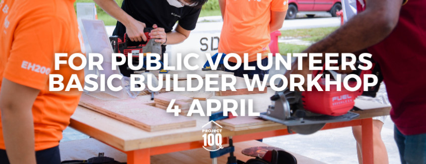 4 April Basic Builder Workshop 