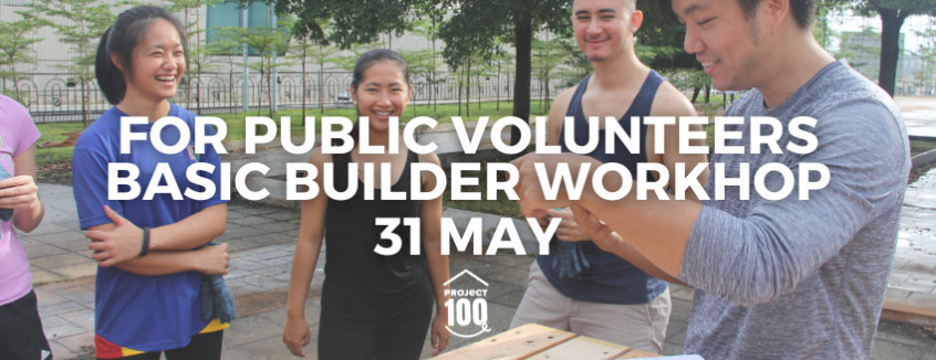 31 May Basic Builder Workshop 