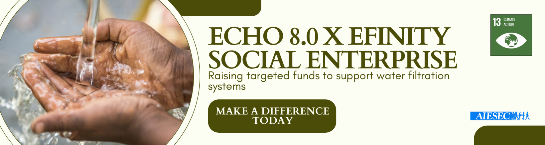 Clean water for the Underprivileged: ECHO 8.0 x Efinity Social Enterprise