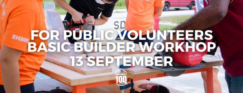 13 September Basic Builder Workshop 