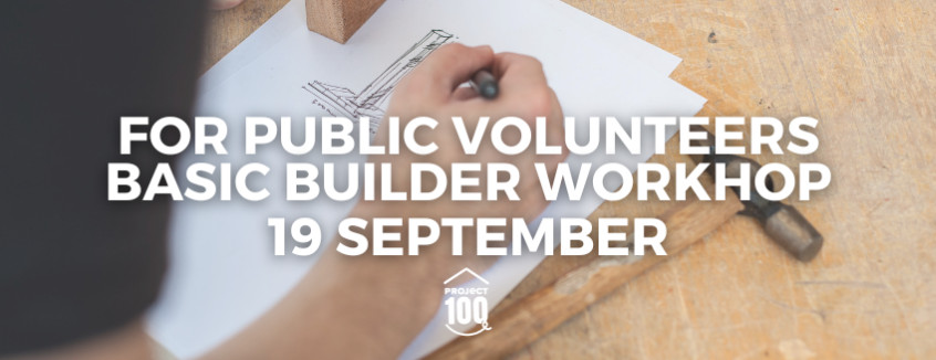 19 September Basic Builder Workshop 