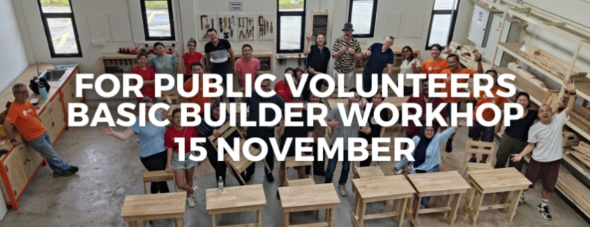 15 November Basic Builder Workshop 