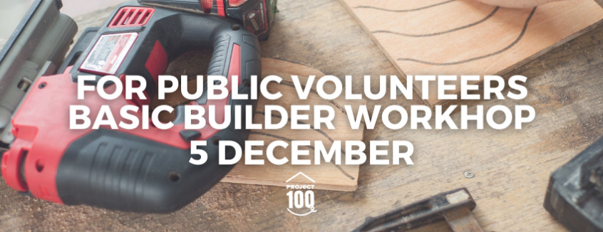 5 December Basic Builder Workshop 