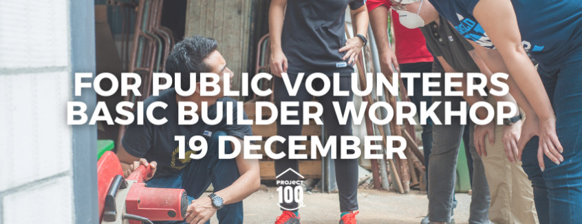 19 December Basic Builder Workshop 